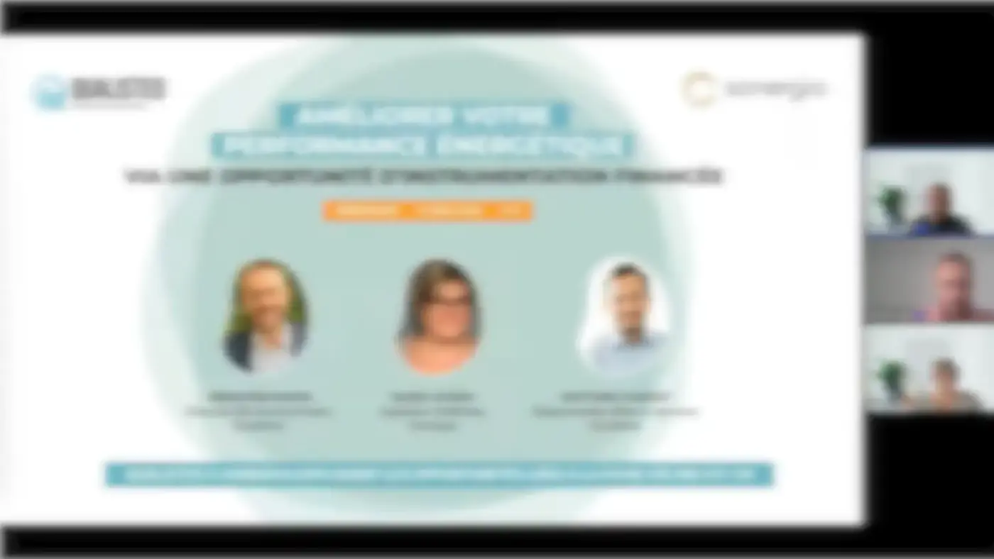 Aperçu du webinaire consacré au CEE IND-UT-134